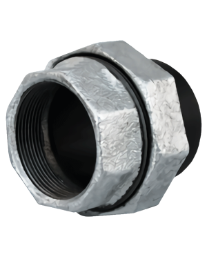 Adaptador PEAD-Galvanizado Hembra